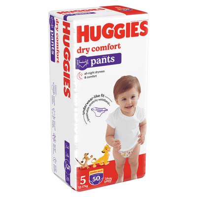 Huggies Dry Comfort Pants Size 5 (12-15kg) Jumbo Pack 50 Pants | PnP
