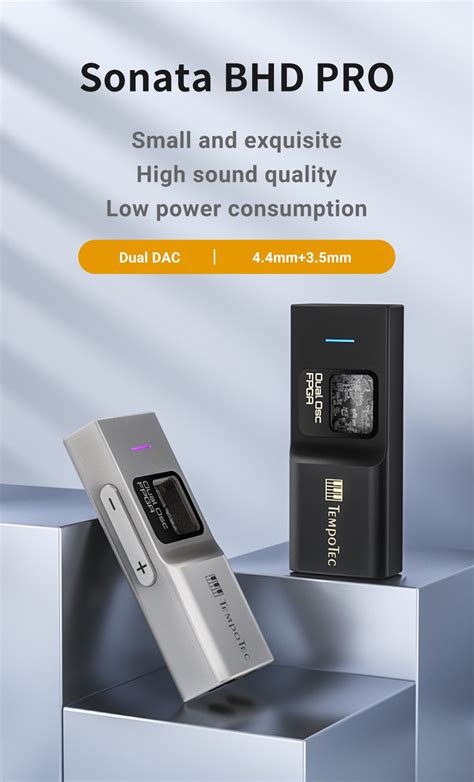 TempoTec Sonata BHD Pro USB-C Dual DAC & Headphone Amplifier — HiFiGo
