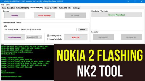 NOKIA 2 TA 1010 FLASHING NK2 TOOL YouTube