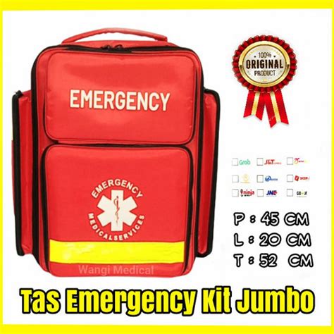 Jual Tas Emergency Kit Jumbo Kota Depok Wangi Medical Tokopedia