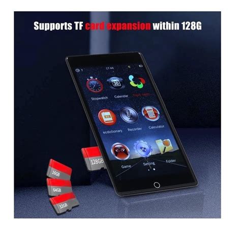 Ruizu H1 teljes érintőképernyős MP3 lejátszó - Bluetooth 8Gb ...