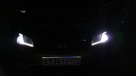 Замена ламп ближнего света — Geely Emgrand 7, 1,8 л, 2016 года ...
