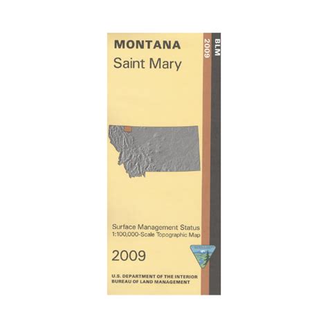 Map: Saint Mary MT - MT1167S – Public Lands Interpretive Association