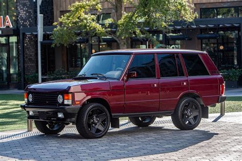 Range Rover Classic Project Red Range Le Restomod 62 De L