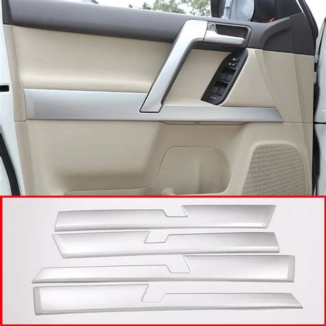 Aliexpress Buy Silver Abs Car Interior Door Decoration Panel Trim