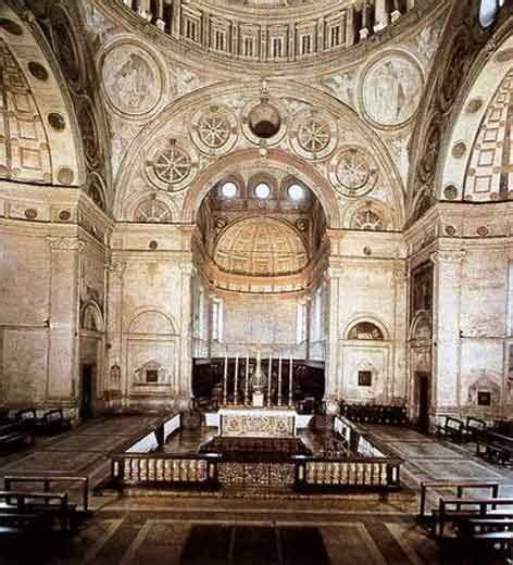 Tribuna Di Santa Maria Delle Grazie A Milano Bramante Temp Milano