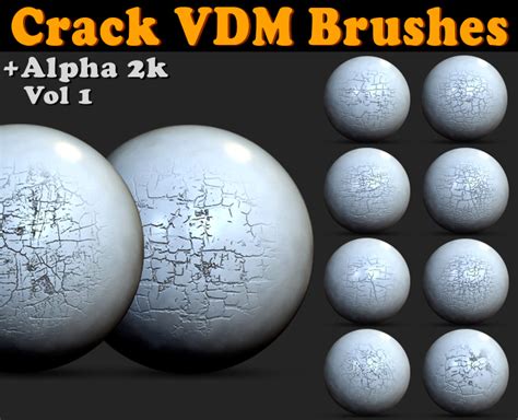 Crack VDM Brushes Alpha Vol 1 FlippedNormals