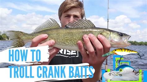 How To Troll Crank Baits For Walleye Trolling Tips Colors Sizes