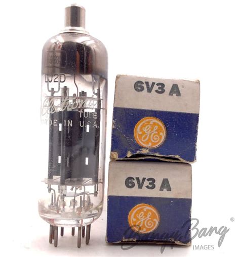 2 General Electric 6V3A/6Д20П Damper Flyback Diode TV Sweep | Reverb