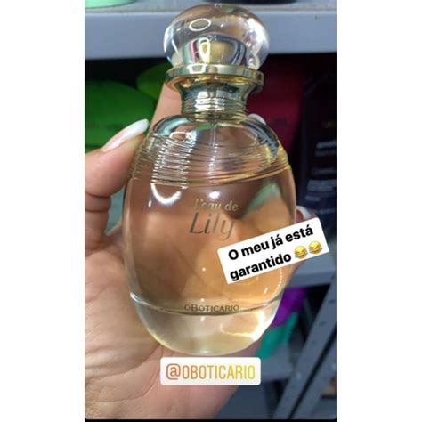 Perfume Novo Lily L eau de Lily Desodorante Colônia 75ml Shopee Brasil