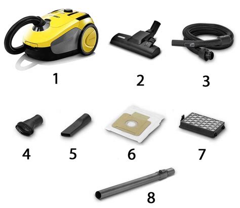 MOCNY ODKURZACZ DOMOWY KARCHER VC2 700W FILTR HEPA 7429259212