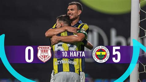 Silta Yap Pendikspor Fenerbah E Highlights Zet Trendyol