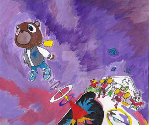 Kanye West Graduation Cd Cover Recreation By Crazyfingerz On Deviantart