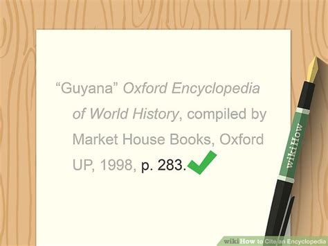 5 Ways To Cite An Encyclopedia WikiHow