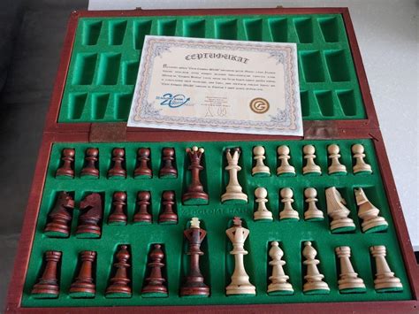 Vintage Wooden Chess Set, Hobbies & Toys, Toys & Games on Carousell