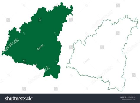 Aurangabad District Maharashtra State Aurangabad Division Stock Vector