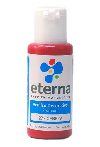 Acrilicos Eterna X Unidad 50 Ml Decorativos Premium Color Del Óleo