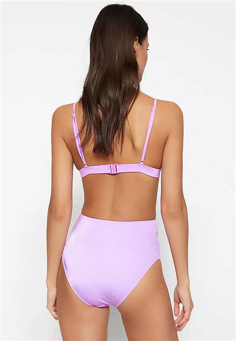 Buy Trendyol Ruched Bikini Bottom Online Zalora