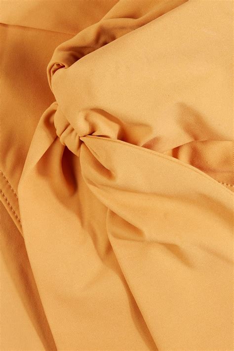 ZIMMERMANN Knotted High Rise Bikini Briefs THE OUTNET