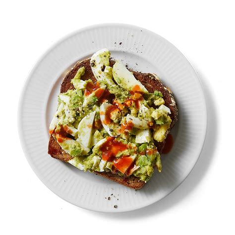 Egg Salad Avocado Toast Recipe Eatingwell