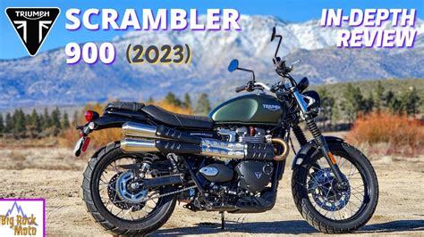 2023 Triumph Scrambler 900 Classy Fun Practical Well Made All