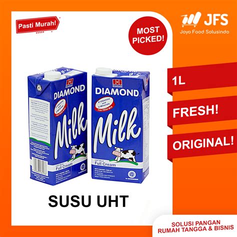 Jual Susu Diamond Uht Full Cream L Shopee Indonesia