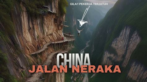 China Gila Ternyata Begini Proses Membangun Jalan Ekstrim China Di