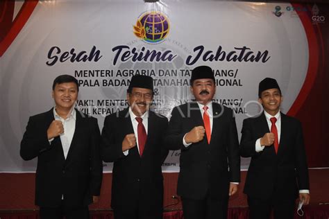 Sertijab Menteri Atr Kepala Bpn Antara Foto