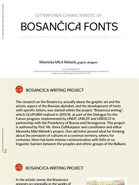 Bosancica Fonts Present | PDF | Writing | Notation