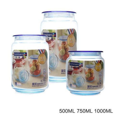 Luminarc Set Toples Rondo Jar 3Pcs Lazada Indonesia