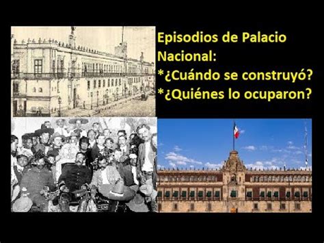 Historia de Palacio Nacional Cuándo se construyó Sede del poder