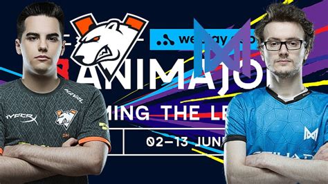 Dota Ru Virtus Pro Vs Team Nigma Bo Weplay Animajor Playoff