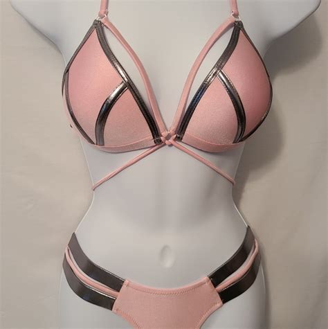 Swim Sexy Bandeau Brazil Twopiece Beach Bikini Set Poshmark