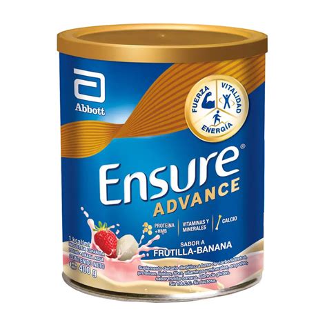 Ensure Advance Frutilla Platano G Abbott Ecofarmacias