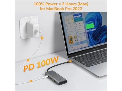 Usb C Hub Idsonix In Usb C Hub Aluminium Multiport Adapter Usb C