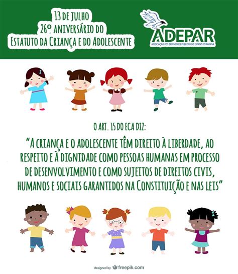 13 de julho 26º aniversário do ECA ADEPAR Associação das