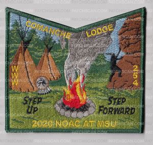 NOAC 2020 Pocket Patch On PatchScan