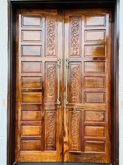 Exterior Teak Wood Carving Door For Home Inch At Rs Sq Ft In