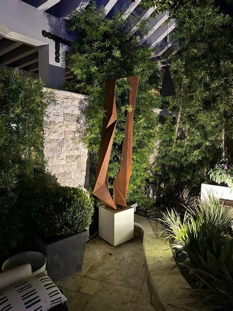 Modern Abstract Sculpture Outdoor Large Garden Sculptures Attractive