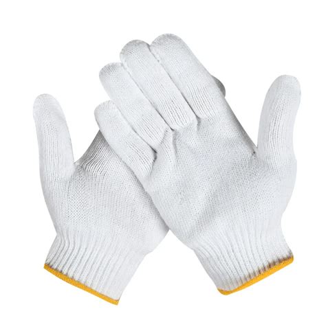 White Color Of Thread Cotton Yarn Knitting Thread Gloves Labor