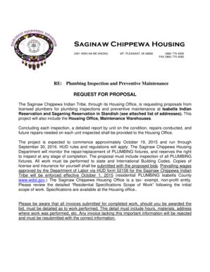 Fillable Online Sagchip Saginaw Chippewa Housing Sagchip Fax Email