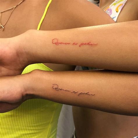 Querer Es Poder Hand Lettering Healed In Red And