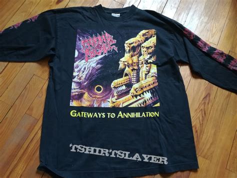 Morbid Angel Gateways To Annihilation Tour Tshirtslayer Tshirt