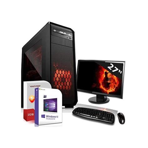 SYSTEMTREFF Komplett PC AMD FX 8800P Radeon R7E M 2 SSD Gaming PC