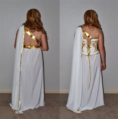 Aphrodite Goddess Dress And Corset Etsy