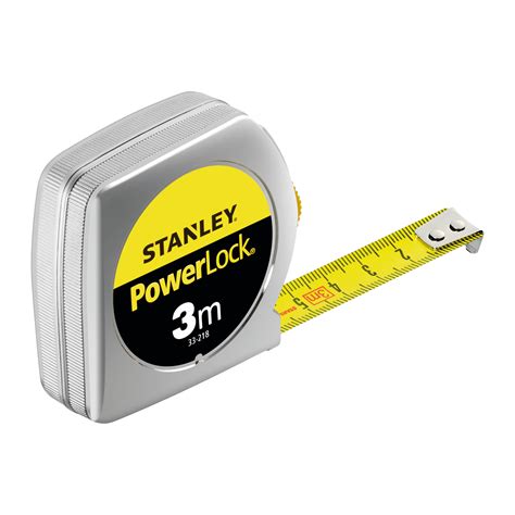 Flessometro Pieghevole STANLEY Powerlock Acciaio 3 M X 12 7 Mm Leroy