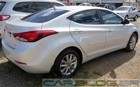 Hyundai Elantra 2015 reestilizado fotos e informações CAR BLOG BR