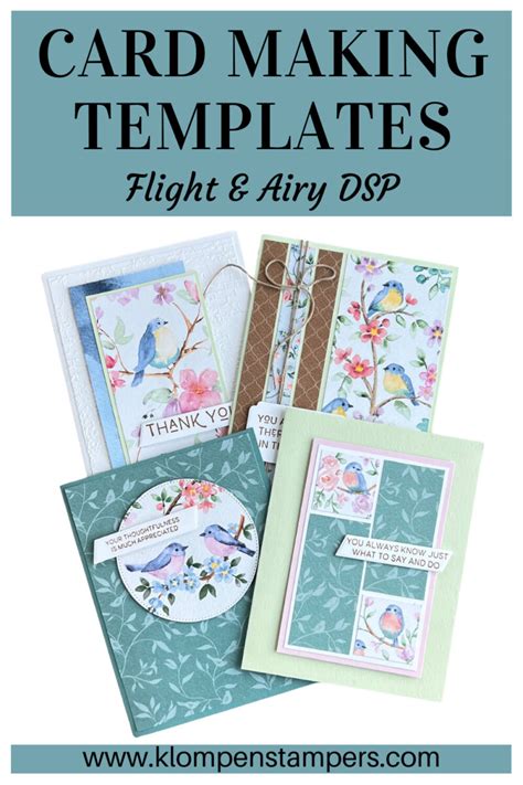 Making Cards Is Easy When You Use These Free Card Making Templates