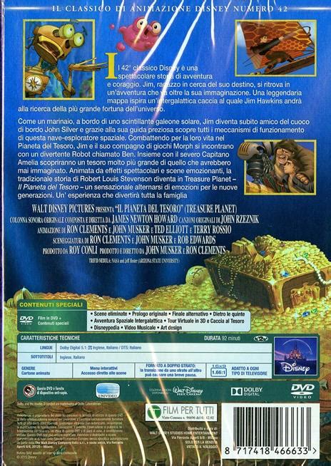 Il Pianeta Del Tesoro Dvd Dvd Film Di Ron Clements John Musker