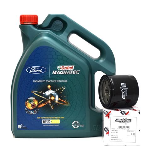 Ford Castrol Magnatec Dualock 5W 20 WSS M2C948 B Huile 5 Litre 5W20